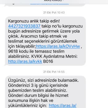 Aras Kargo Teslimat Sorunları Ve İlgisiz Çalışanlar