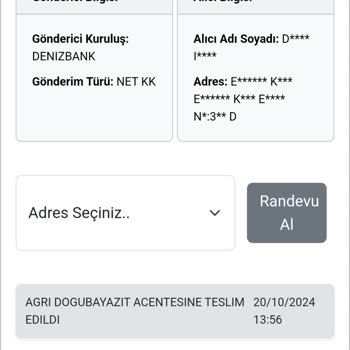 Kuryenet Kredi Kartı Teslimatında Sürekli Gecikme Sorunu
