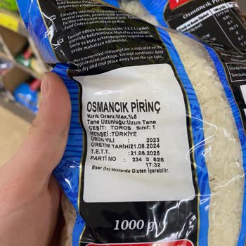 Hakmar'da Böcekli Pirinç Şoku