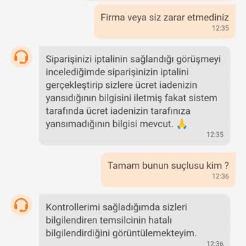 Yanlış Bilgilendirme İle İade Sorunu