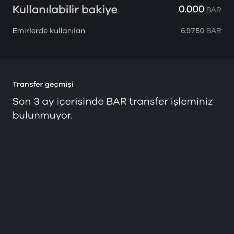 Paribu Cüzdanında Görünen Para Çekilemiyor