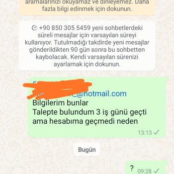 Ödeme Talebi Gecikmesi Ve İletişim Sorunu