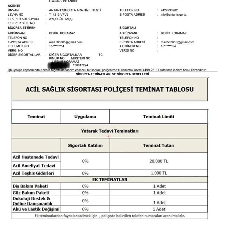Yanıltıcı Poliçe Ekleriyle Mücadele