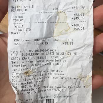 İade Edilemeyen Parfüm Ve Mağaza Politikası