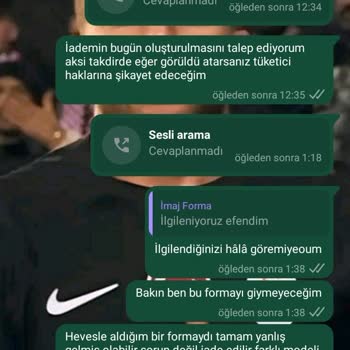 Yanlış Forma Ve İlgisiz Müşteri Hizmeti Sorunu