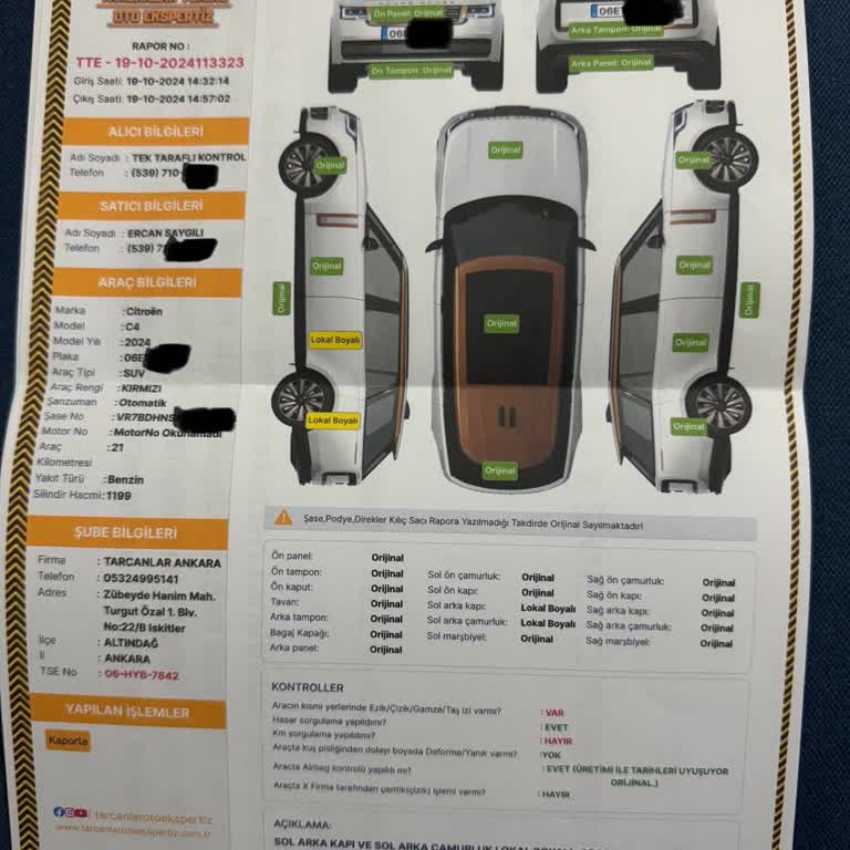 0 Km Araçta Boya Sorunu Ve Citroen'in Süreci Uzatma Çabası