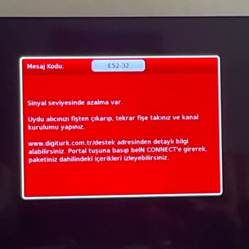 Digiturk'te TV8 Kanalları Siyah Ekran Sorunu