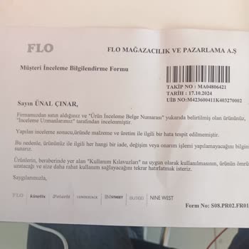 Garanti Sürecinde Destek Bekliyorum