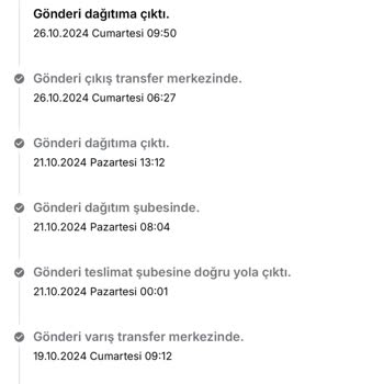 Hasarlı Kargo Ve Geciken İade Süreci