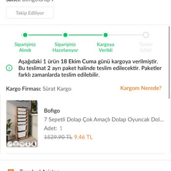 Hasarlı Kargo Ve Geciken İade Süreci