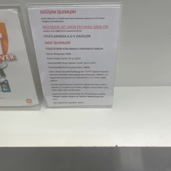 Yanıltıcı İade Politikası