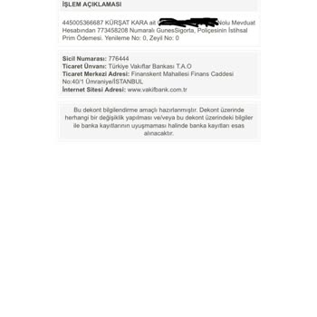 VakıfBank'tan Usulsüz Kesintiler Ve İade Talebi