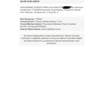 VakıfBank'tan Usulsüz Kesintiler Ve İade Talebi