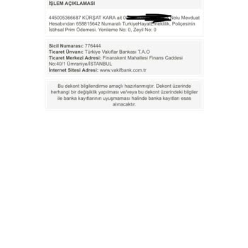 VakıfBank'tan Usulsüz Kesintiler Ve İade Talebi