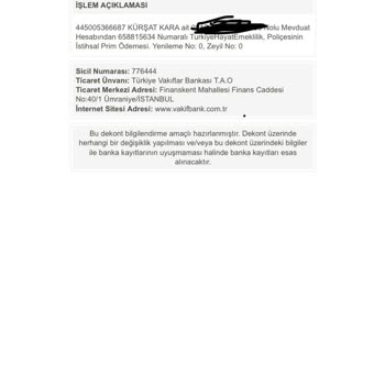 VakıfBank'tan Usulsüz Kesintiler Ve İade Talebi