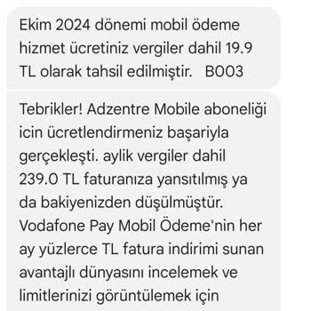 İzinsiz Aboneliklerle Karşı Karşıya: Vodafone'dan Beklenmedik Faturalandırma