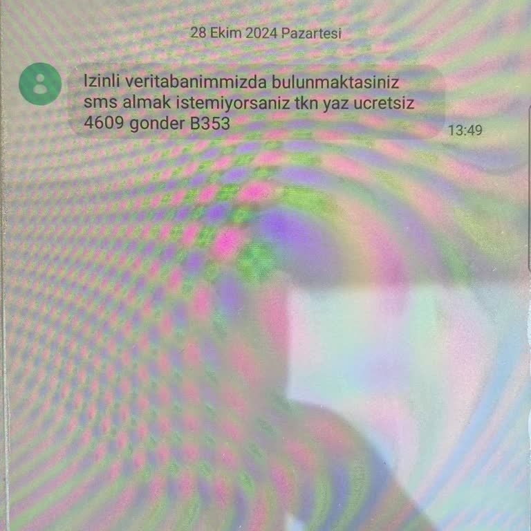 İzinsiz SMS İle Mağduriyet Ve Güvenlik Endişesi