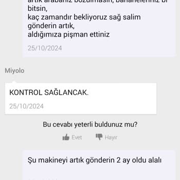 40 Gündür Teslim Edilmeyen Çamaşır Makinesi Mağduriyeti