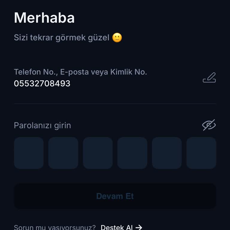 Acil Giriş Sorunu: Destek Ekibinden Hızlı Çözüm Bekliyorum