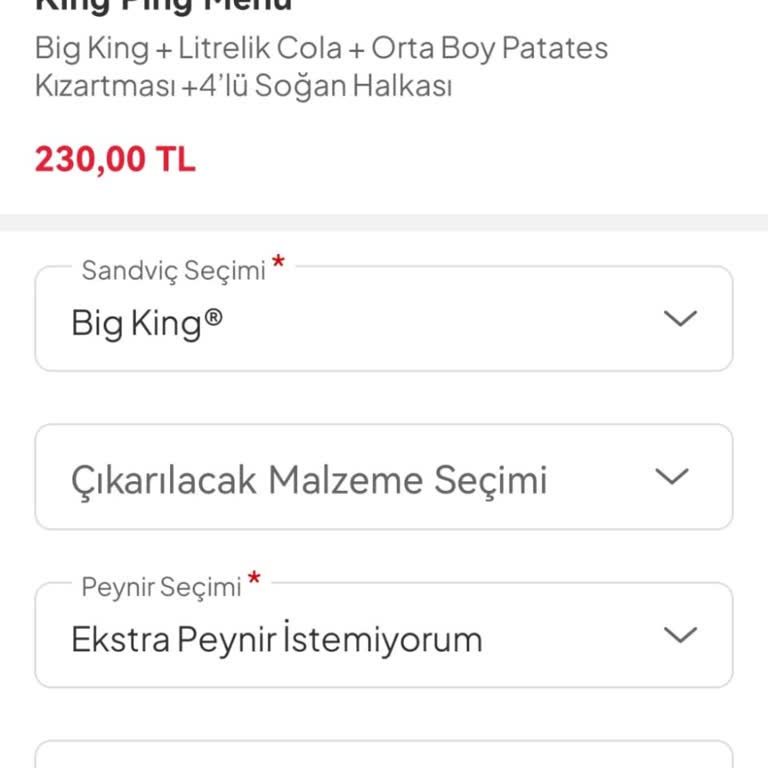 Tıkla Gelsin Uygulamasında Sipariş Bilgilendirme Sorunu