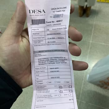 Desa Deri Ayakkabılarında Üretim Hatası Ve Yetersiz Müşteri Hizmeti