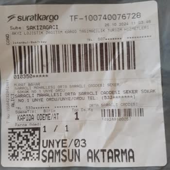 Yanıltıcı Ürün Gönderimi Ve İletişim Sorunu