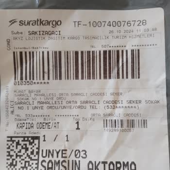 Yanıltıcı Ürün Gönderimi Ve İletişim Sorunu