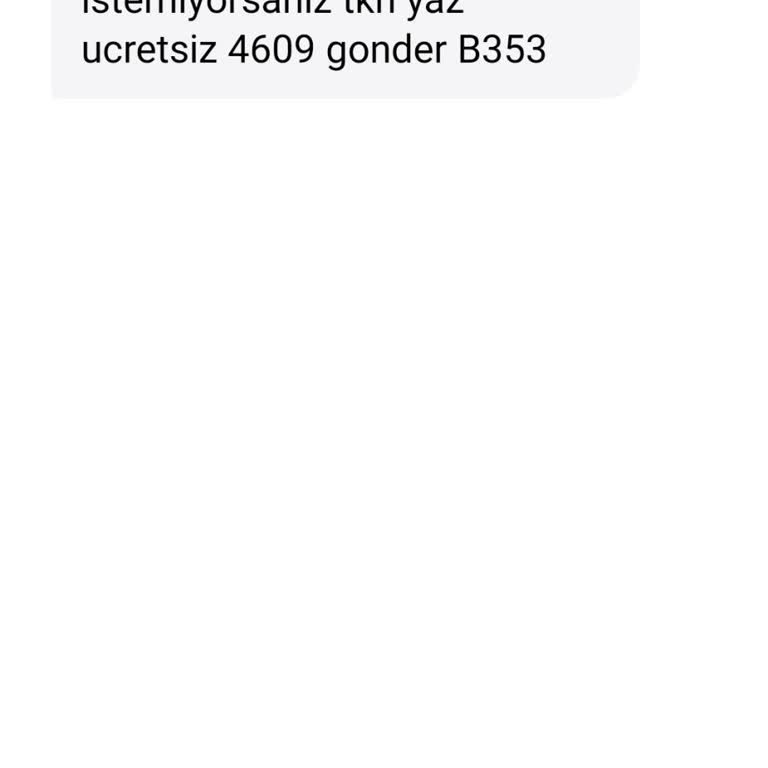 İzinsiz SMS Gönderimi Ve Sorumluluk Reddi