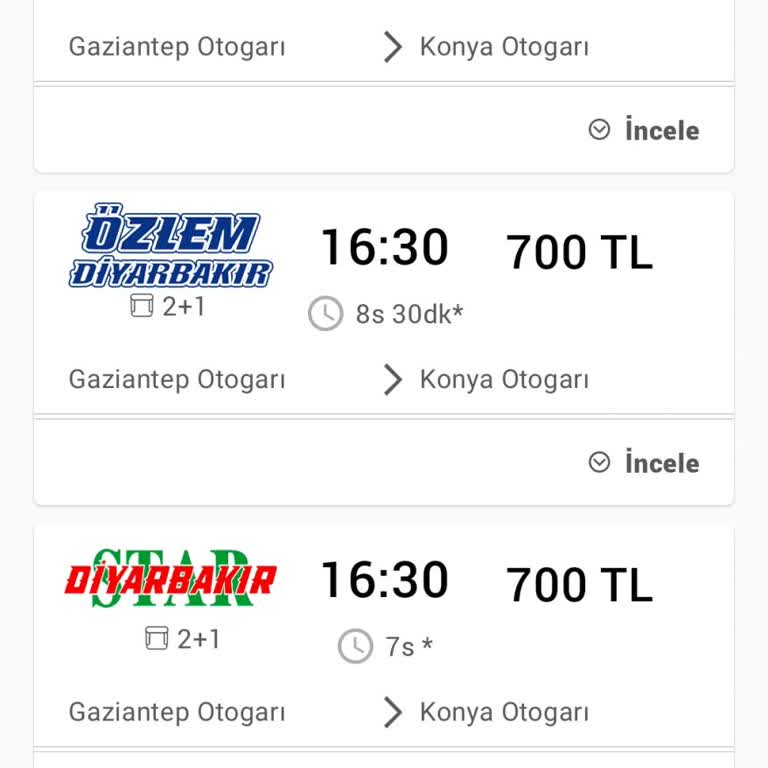 Bilet Saatleri Hakkında Yanıltıcı Bilgilendirme