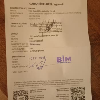 Yeni Tıraş Makinesi Saç Kesemiyor!