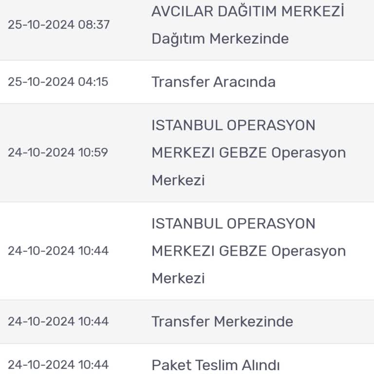 Kargo Teslimatında Gecikme Ve İletişim Sorunu