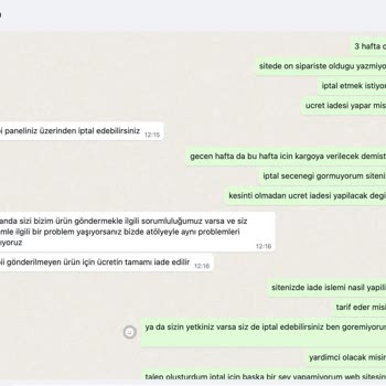 Amatör İşletme Ve Sorunlu Sipariş Deneyimi