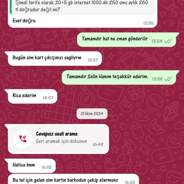 Yanlış Tarifeye Geçiş Ve İletişim Eksikliği