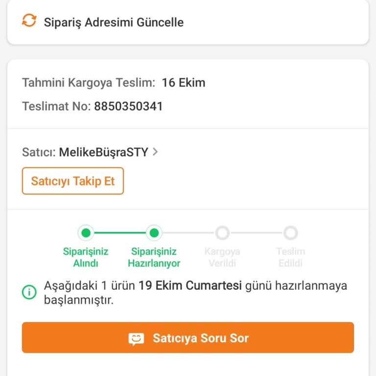 Trendyol'dan Sipariş Sorunu: Ürün Teslimatı Ve İletişim Eksikliği