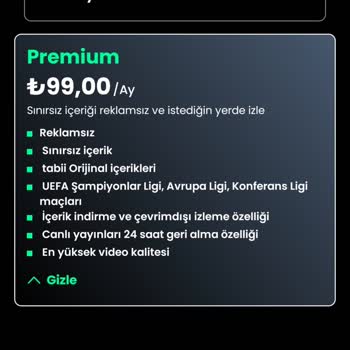 Ödediğim Premium Üyelikle İçeriklere Erişemiyorum!