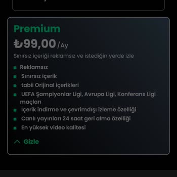 Ödediğim Premium Üyelikle İçeriklere Erişemiyorum!