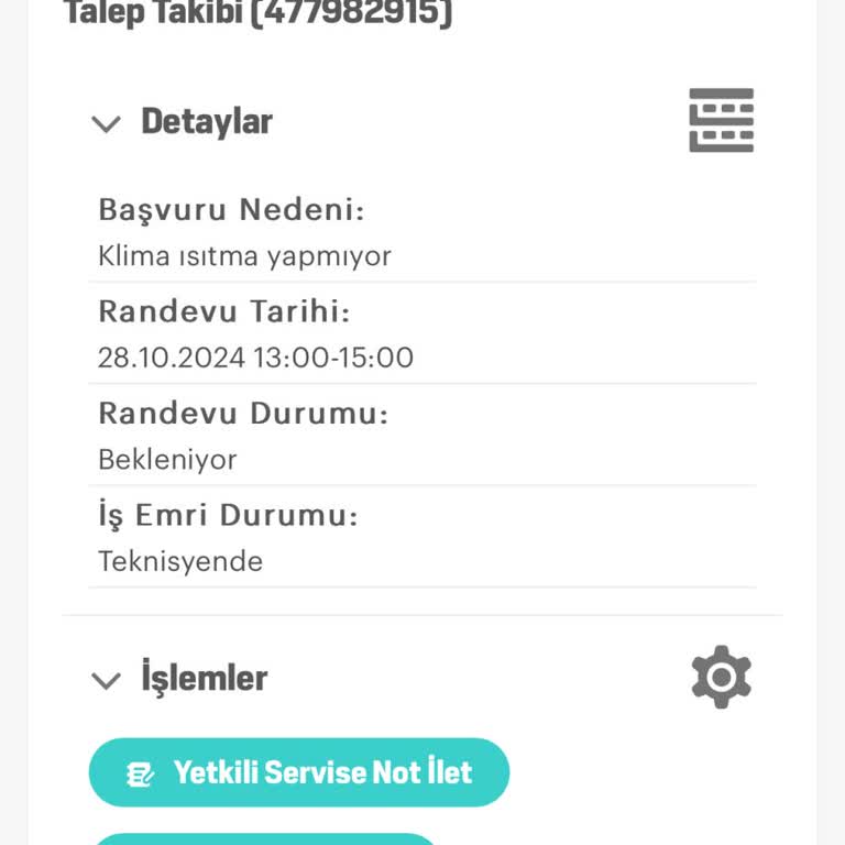 Arçelik Servisinden Geç Gelen Hizmet Ve İletişim Sorunu