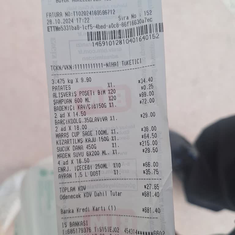 BİM Mağaza Sorumlusunun Müşteri Sırasını Karıştırması