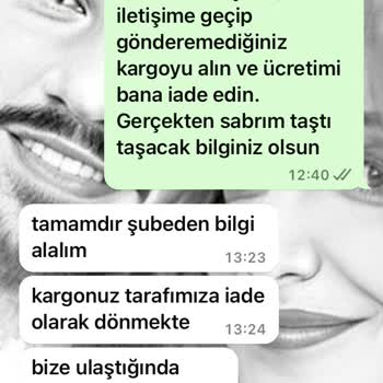 Kayıp Kargo Ve Ciddiyetsiz Hizmet