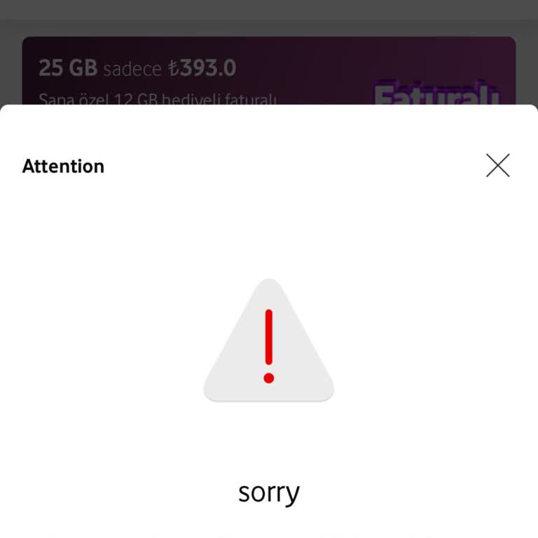 Vodafone Yanımda Çarkı Hatası Ve Bilgilendirme Eksikliği