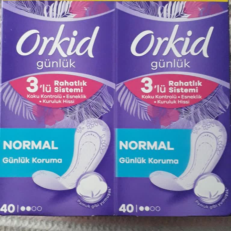 Orkid Günlük Pedler Kaşıntı Ve Tahrişe Sebep Oluyor