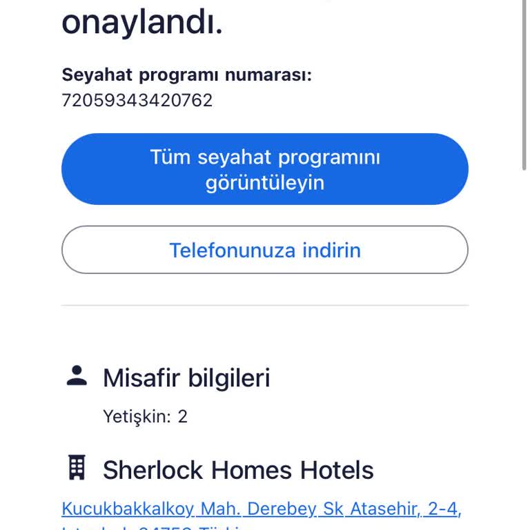 Rezervasyon Sorunu Ve İade Zorluğu
