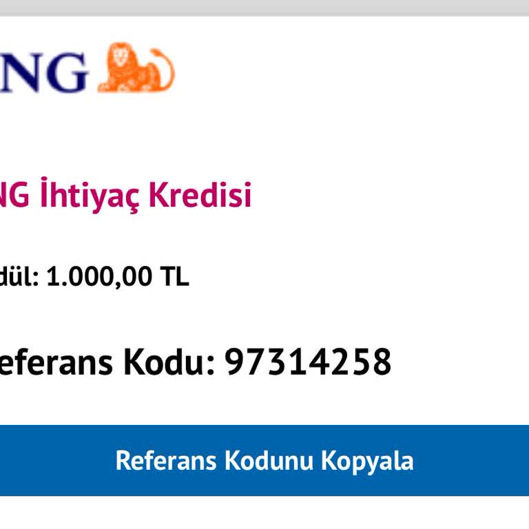 Referans Kodu Sorunu: ING Bank'ta İletişim Eksikliği