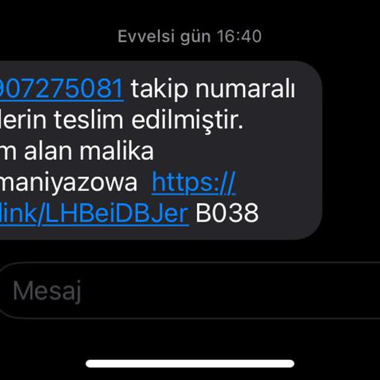 Teslim Edilmeyen Sipariş Ve İletişim Sorunu