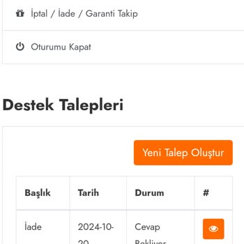 İade Edilmeyen Ücret Ve Yanıtsız Kalan İletişim