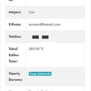 İade Edilmeyen Ücret Ve Yanıtsız Kalan İletişim
