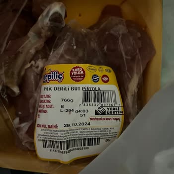 Son Kullanım Tarihi Geçmemiş Tavukta Koku Şoku