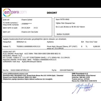Bankacılık Sisteminde Güven Sorunu Ve İade Problemi