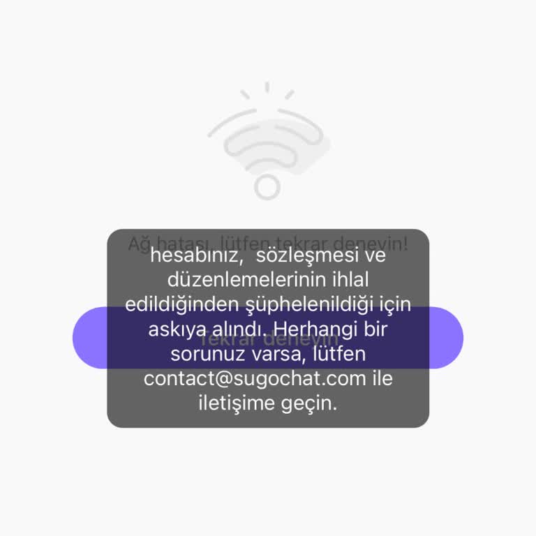 Sugo Hesabım Askıya Alındı, Ne Yapmalıyım?