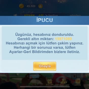 101 Okey Yalla Uygulamasında Hesap Erişim Sorunu